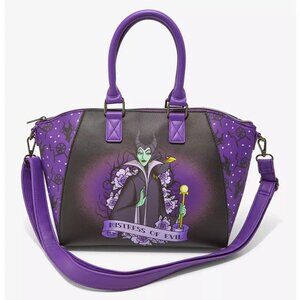 Loungefly Disney Maleficent Satchel Villain Dragon Sleeping Beauty Purse Handbag